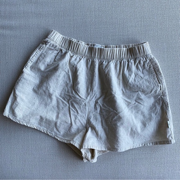 Rhythm brand linen blend shorts beachy - Picture 2 of 4